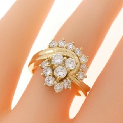 Nhẫn kim cương K18YG 1.02CT - Hàng hiệu Chính hãng 852370