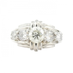 Nhẫn kim cương PT900 1.08CT - Hàng hiệu Authentic 850009