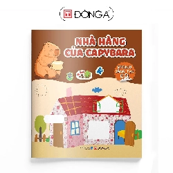 (TẶNG BOOKMARK) Sticker sáng tạo CQ - Nhà hàng của Capybara Sách thiếu nhi