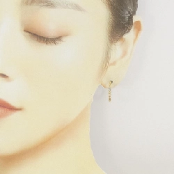 K18YG Bông tai kim cương 0.10CT - Hàng hiệu Chính hãng 871210