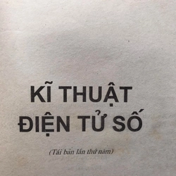 Kỹ thuật ĐIỆN TỬ SỐ 474846