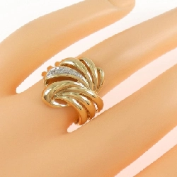 Nhẫn kim cương K18YG/PT900 667140