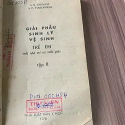 Giải phẫu sinh lý vệ sinh trẻ em tuổi nhà trẻ và mẫu giáo 608351