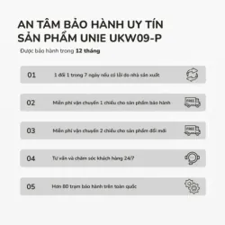 UNIE UKW09-P – Phích giữ nhiệt bền bỉ cho gia đình 761492