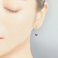 K18YG Đá Chalcedony Bông Tai - Hàng hiệu Chính hãng 869634