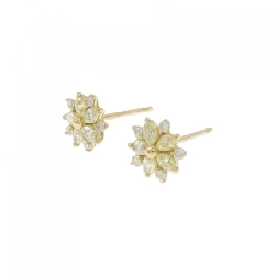 K18YG Bông tai hoa kim cương 0.30CT - Hàng hiệu Chính hãng 867879