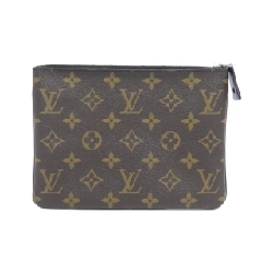 Túi xách Louis Vuitton Monogram (Jacket Illustre) Pochette Platt M62381 - Hàng hiệu Authentic 807030