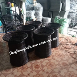 Rổ mây nhựa trưng bày trái cây hoa quả 472385