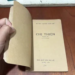 II Sách Xưa: Chị Thiện - Tô Thi, Hoàng Tích Chỉ - 1979 751009