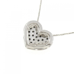 K18WG 2WAY Mặt Dây Chuyền Hình Trái Tim Đính Kim Cương 0.53CT - Hàng hiệu Chính Hãng 857358