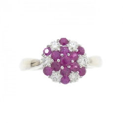 Nhẫn Ruby K18WG - Hàng hiệu Chính hãng 846896