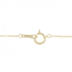 Dây chuyền kim cương K18YG 0.323CT H SI1 hình trái tim - Hàng hiệu Authentic 874188