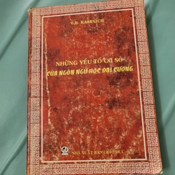 Những yếu tố cơ sở của ngôn ngữ học đại cương _ Kasevich