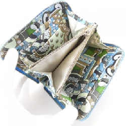 Ví HERMES ELECTRIQUE bằng lụa compact 080209CK 621253