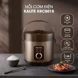 Nồi cơm điện KALITE KRC8018 lòng gốm Ceramic chống dính chống xước 782687