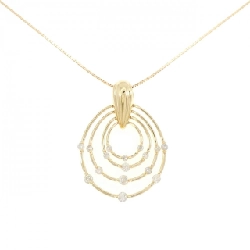 K18YG Dây chuyền kim cương 0.50CT - Hàng hiệu Chính hãng