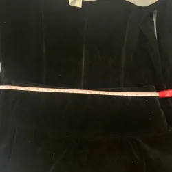 Váy nhung đen trắng 1010227