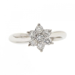 Nhẫn kim cương hoa K18WG 0.30CT - Hàng hiệu Authentic 854451