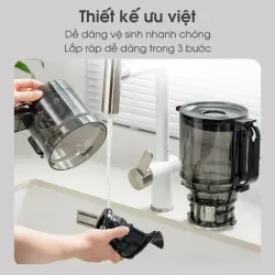 Máy ép chậm KALITE KSJ868 động cơ DC siêu khỏe ép kiệt bã 792875