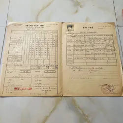 Bộ thành tích biểu xưa của nam sinh trường Trung học cộng đồng quận 6 Sài Gòn  1013235