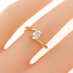 Nhẫn kim cương K18YG 0.24CT 668820