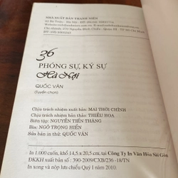 36 PHÓNG SỰ, KÝ SỰ HÀ NỘI (XB 2010) 508475