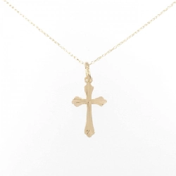 Dây chuyền chéo 750YG/K18YG - Hàng hiệu Authentic