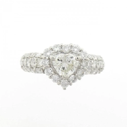 Nhẫn kim cương hình trái tim PT900 0.45CT 670157