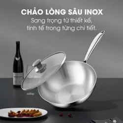 Chảo inox Kalite KWP2501 – Lòng sâu chống dính, chống xước, bền đẹp vượt trội 596072