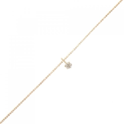 K18PG Solitaire Vòng tay kim cương 0.05CT - Hàng hiệu Chính hãng