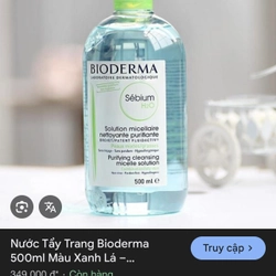 Nước tẩy trang BIODERMA Sébium H2O dành cho da dầu mụn 548668
