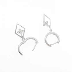 K18WG Bông tai kim cương 0.10CT - Hàng hiệu Chính hãng 870713