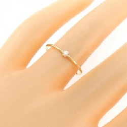 Nhẫn kim cương Solitaire K18YG 0.03CT - Hàng hiệu Chính hãng 853283