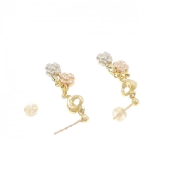 K18 Ba màu Heart×Flower Bông tai - Hàng hiệu Authentic 869134