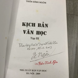 Sách kịch bản văn học - Trần Đình Ngôn. Full bộ 6 tập. 4b2 549813