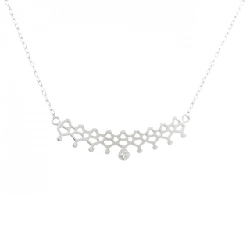 K10WG Dây chuyền kim cương 0.02CT - Hàng hiệu Chính hãng