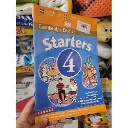 Cambridge English Starters 4 mới 90% HCM0808 HỌC NGOẠI NGỮ
