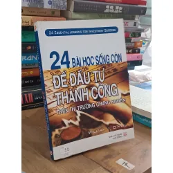 24 Bài Học Sống Còn Để Đầu Tư Thành Công Trên Thị Trường Chứng Khoán - William J.O'Neil 121603