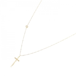 K18YG Dây chuyền kim cương chéo 0.03CT - Hàng hiệu Chính hãng 856988