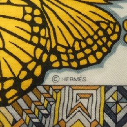 HERMES LE JAGUAR ET LE COLIBRI H243919S Khăn choàng - Hàng hiệu Chính hãng 833114