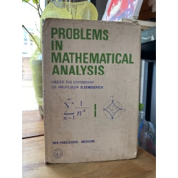 PROBLEMS IN MATHEMATICAL ANALYSIS - B. DEMIDOVICH 273519