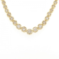 K18YG Dây chuyền kim cương 5.00CT - Hàng hiệu Chính hãng