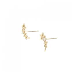 K10YG Bông tai kim cương hoa 0.04CT - Hàng hiệu Chính hãng 876866