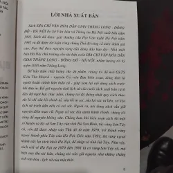 Địa chí văn hóa dân gian Thăng Long - Đông Đô - Hà Nội  992773