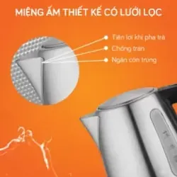 💫 Ấm siêu tốc UNIE UE-300 – Thiết kế gọn nhẹ, dễ di chuyển, phù hợp mọi gian bếp! 716141