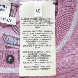 HERMES EX-LIBRIS 3E2802D7 Áo khoác cardigan 633281