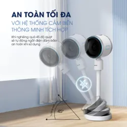 Quạt điều hòa thông minh All in One KSA369 làm mát, sưởi ấm, phun sương, diệt khuẩn 586612