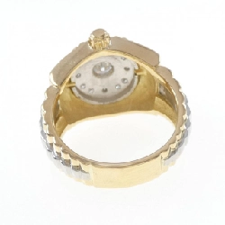 Nhẫn kim cương K18YG/PT900 0.26CT - Hàng hiệu Authentic 847973