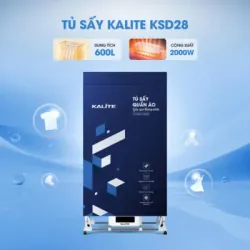 🔥 KALITE KSD28 – Công suất mạnh, sấy đều mọi loại quần áo 788925