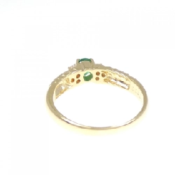 Nhẫn Emerald K18YG 0.30CT - Hàng hiệu Chính hãng 848877